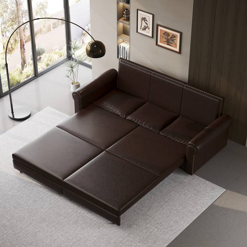 Luxury Sleeper Sofa Bed with Soft Cushion - Ultimate Comfort for Your Home