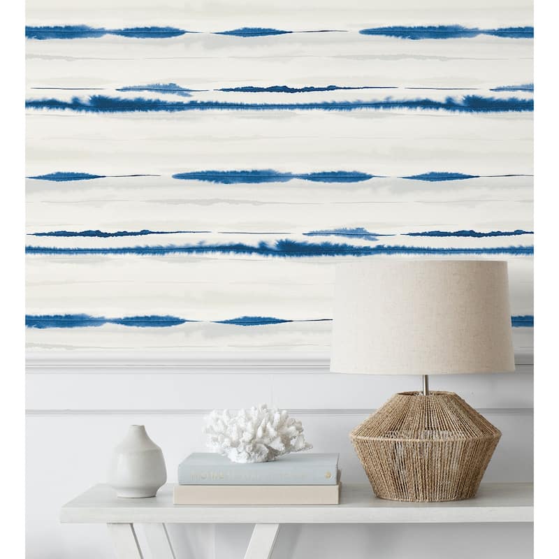 Luxe Haven Horizon Stripe Peel and Stick Wallpaper