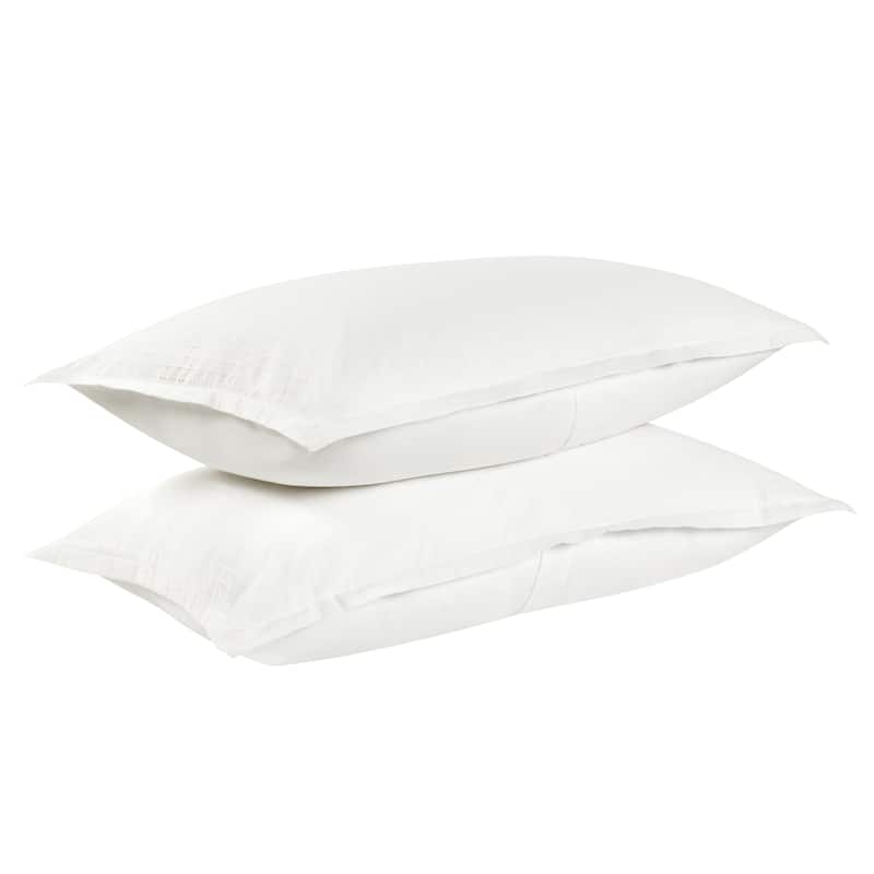 Villa by Classic Home Karina 100% Cotton White Sham