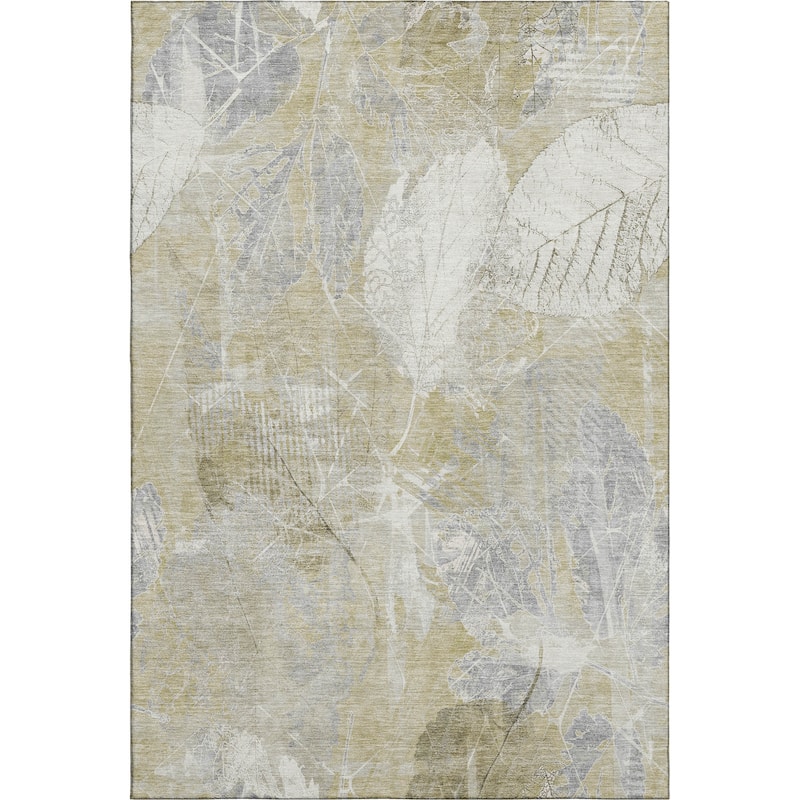 Premium Washable Super Soft Floral Imprints Mayfield Rug