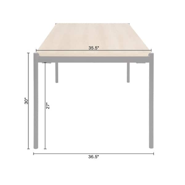 dimension image slide 0 of 2, Lifestorey Jari Rectangular Dining Table