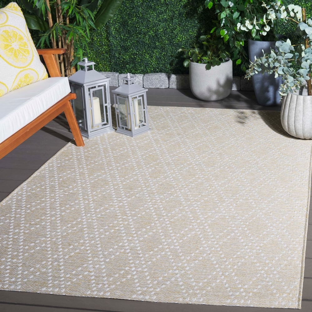 SAFAVIEH Sunset Jenja Indoor/Outdoor Washable Backyard Patio Rug