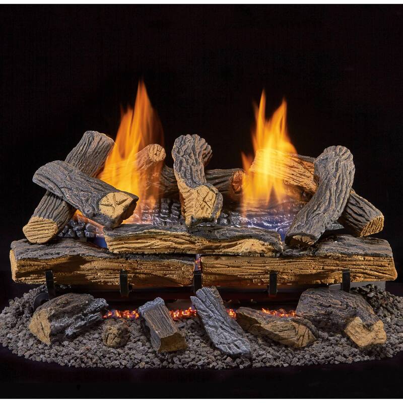 Duluth Forge DLS-L24T-1 33,000 BTU Vent Free Liquid Propane Log Set