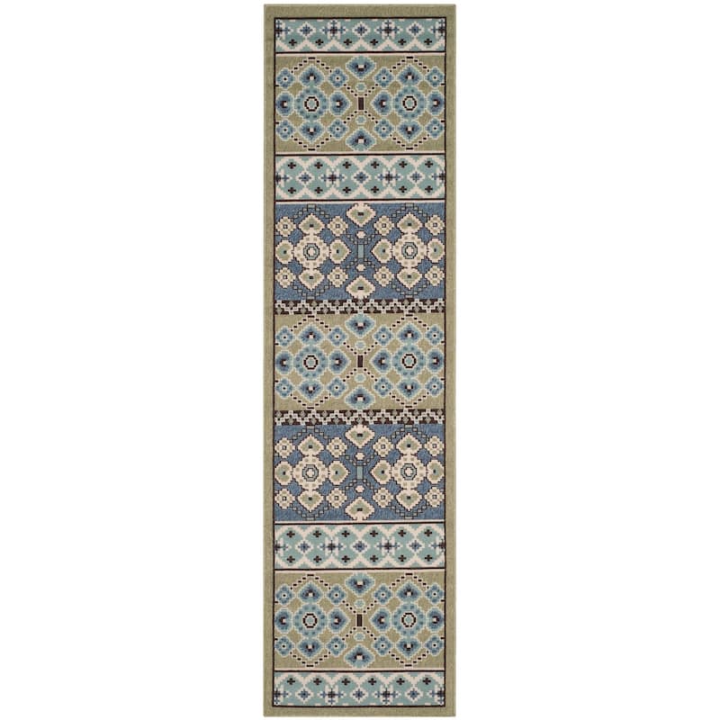 SAFAVIEH Veranda Anneruth Indoor/ Outdoor Waterproof Patio Backyard Rug
