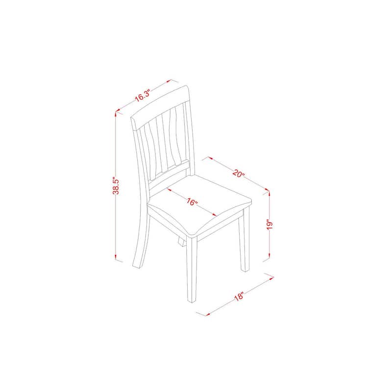 Kitchen Table Set with 2 Chairs - Dining Table and Chair Set for Small Spaces