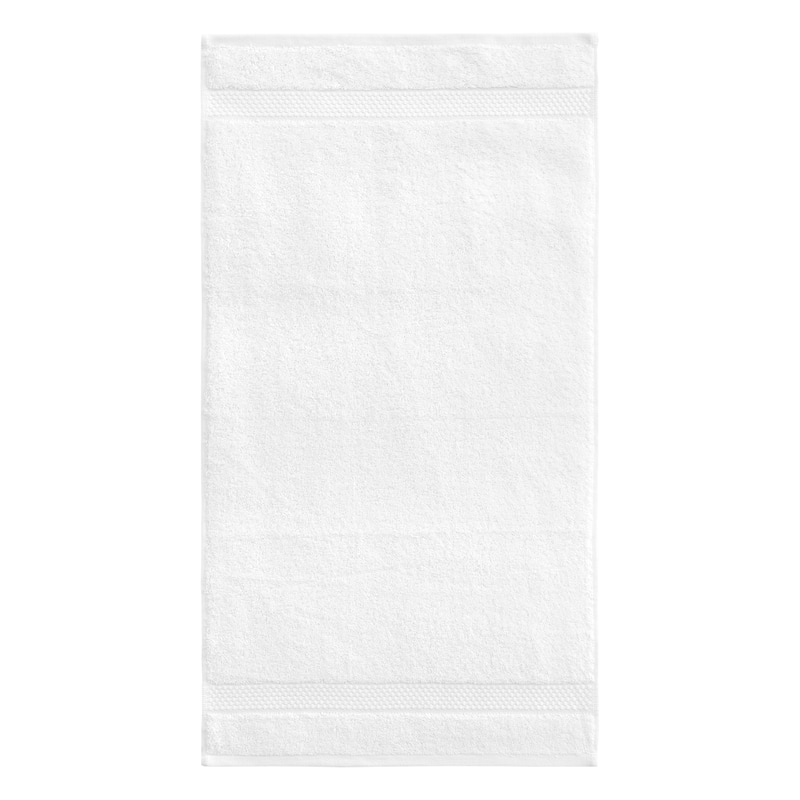 Authentic Hotel and Spa 100% Aeagean Long Staple Turkish Cotton STARLIGHT Terry Hand Towels (Set of 6)