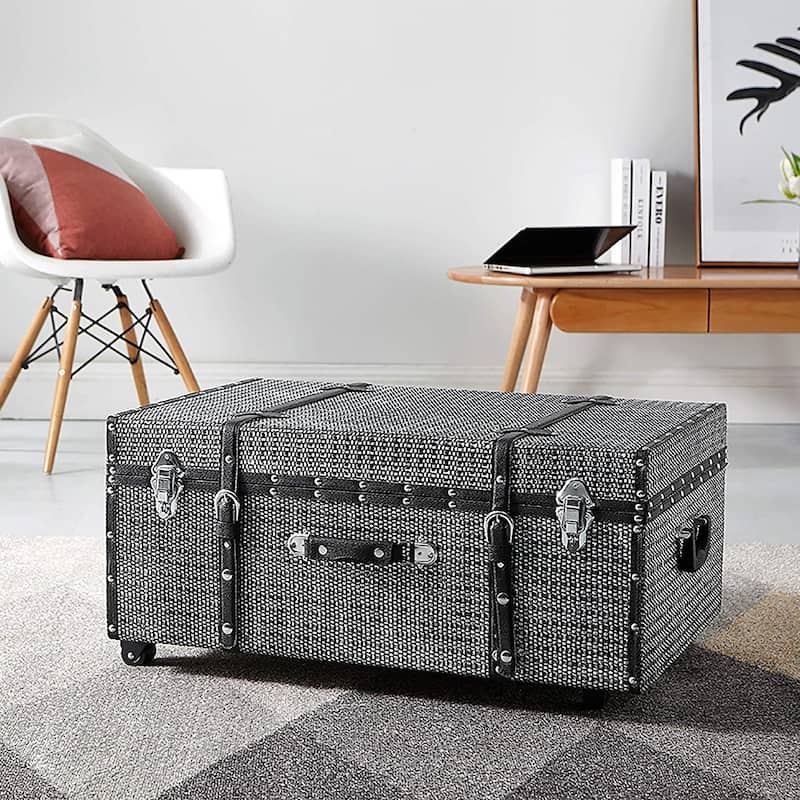 Texture® Brand Trunk - Gray Nickel by DormCo