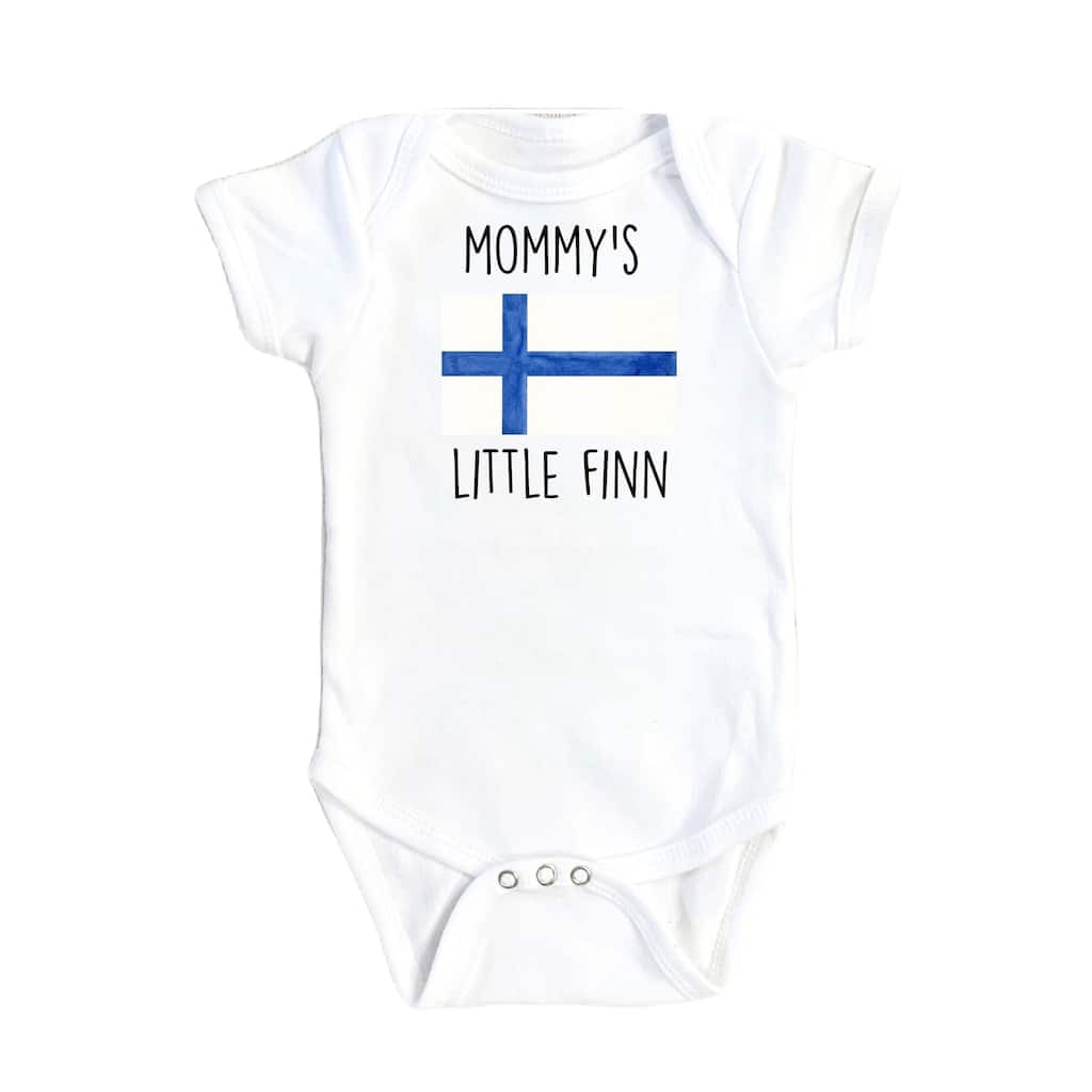 Finland Finn - Baby Boy Girl Clothes Infant Bodysuit Funny Cute Newborn