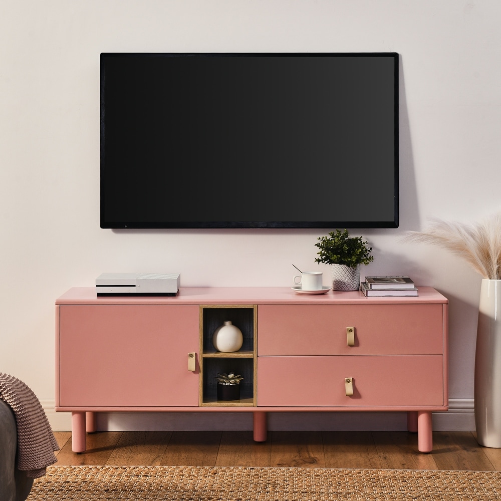 Pink tv sales stand walmart