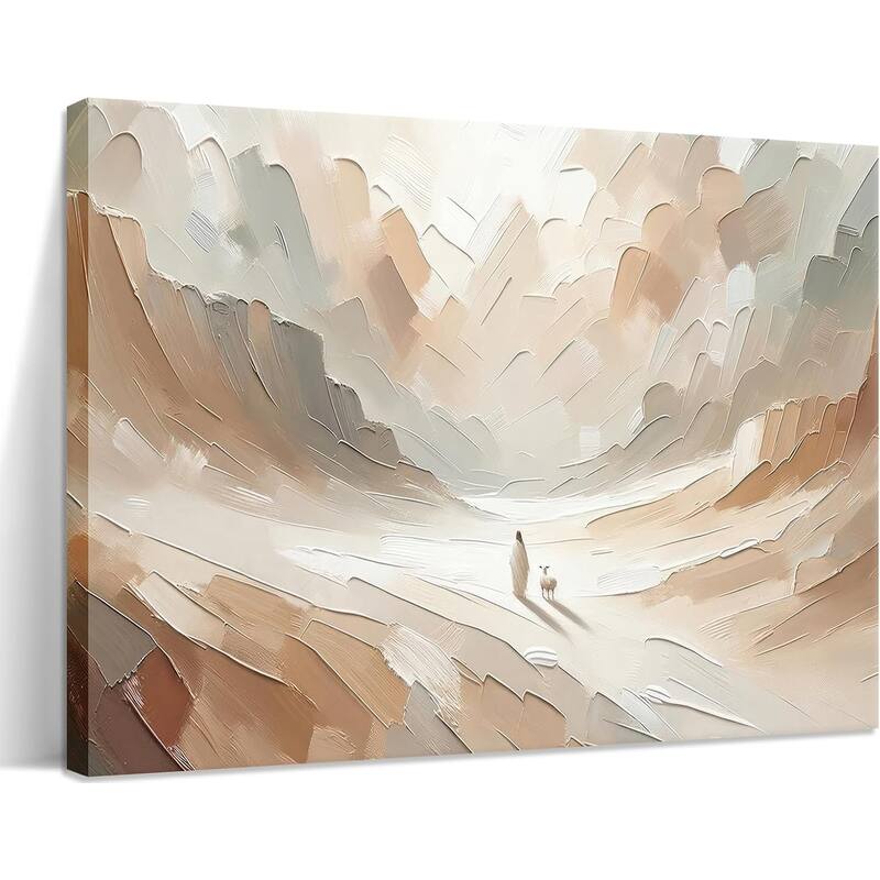 Christian Jesus Lamb Wall Decor Painting - 24 x 16