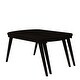 preview thumbnail 54 of 77, Carson Carrington Shorewood 4-piece Mid Century Modern Rectangular End Tables, Nesting Cocktail Table and TV Stand
