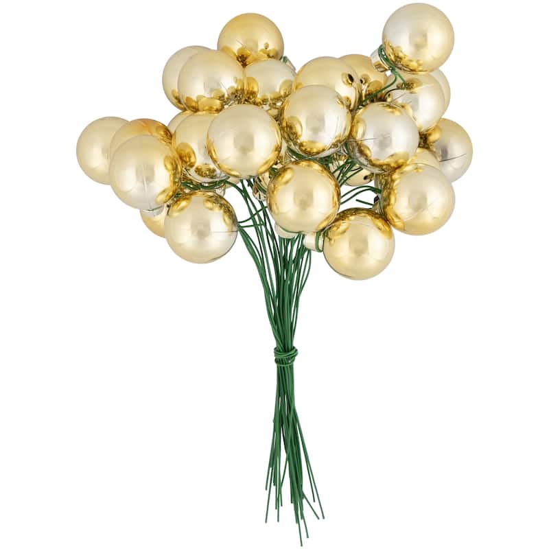 6.75" Shiny Shatterproof Ball Christmas Pick