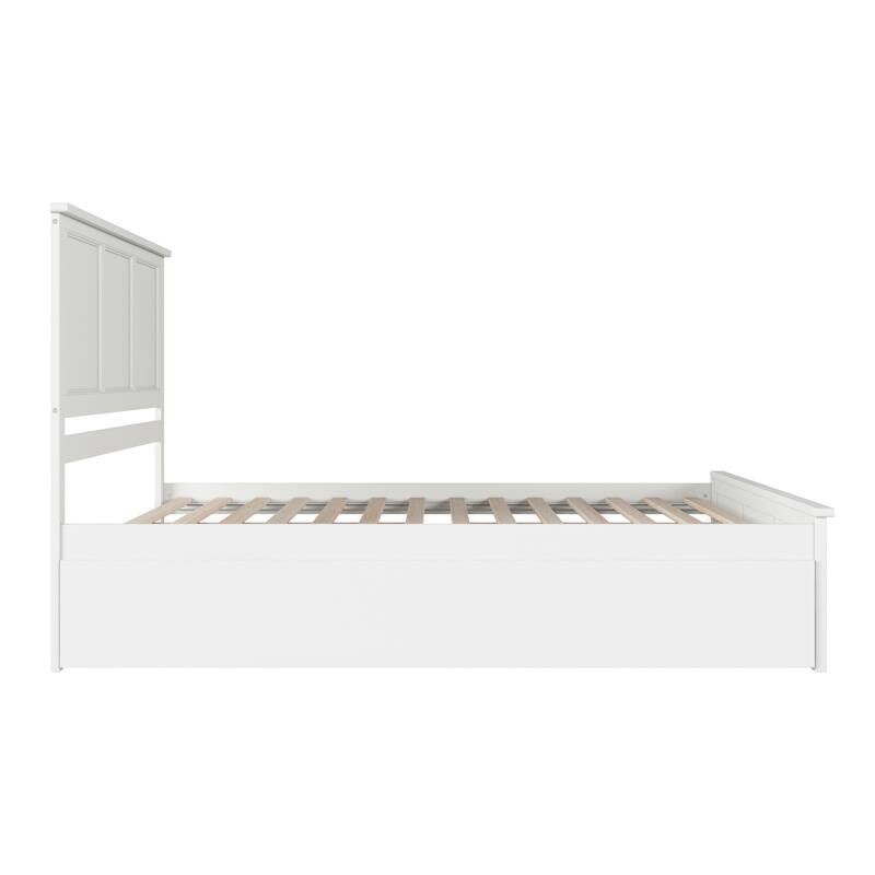 AFI Madison Platform Bed with Matching Footboard & Trundle