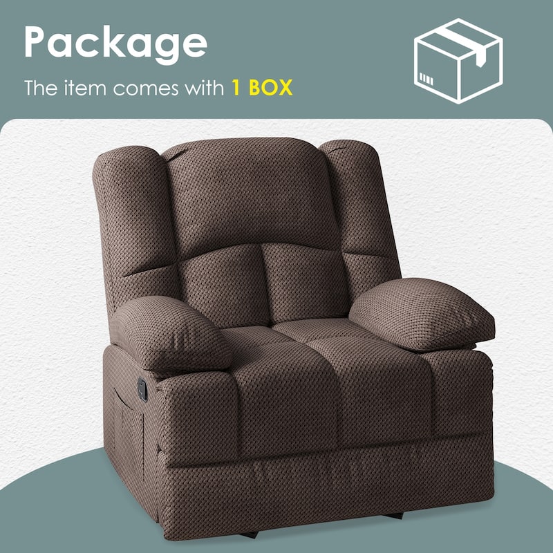 Oversized Rocking Rocker Recliner Chair for Living Room Adults