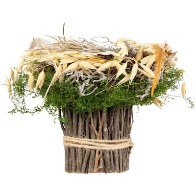 Bird's Nest with Eggs Easter Tabletop Decoration - 6.5"