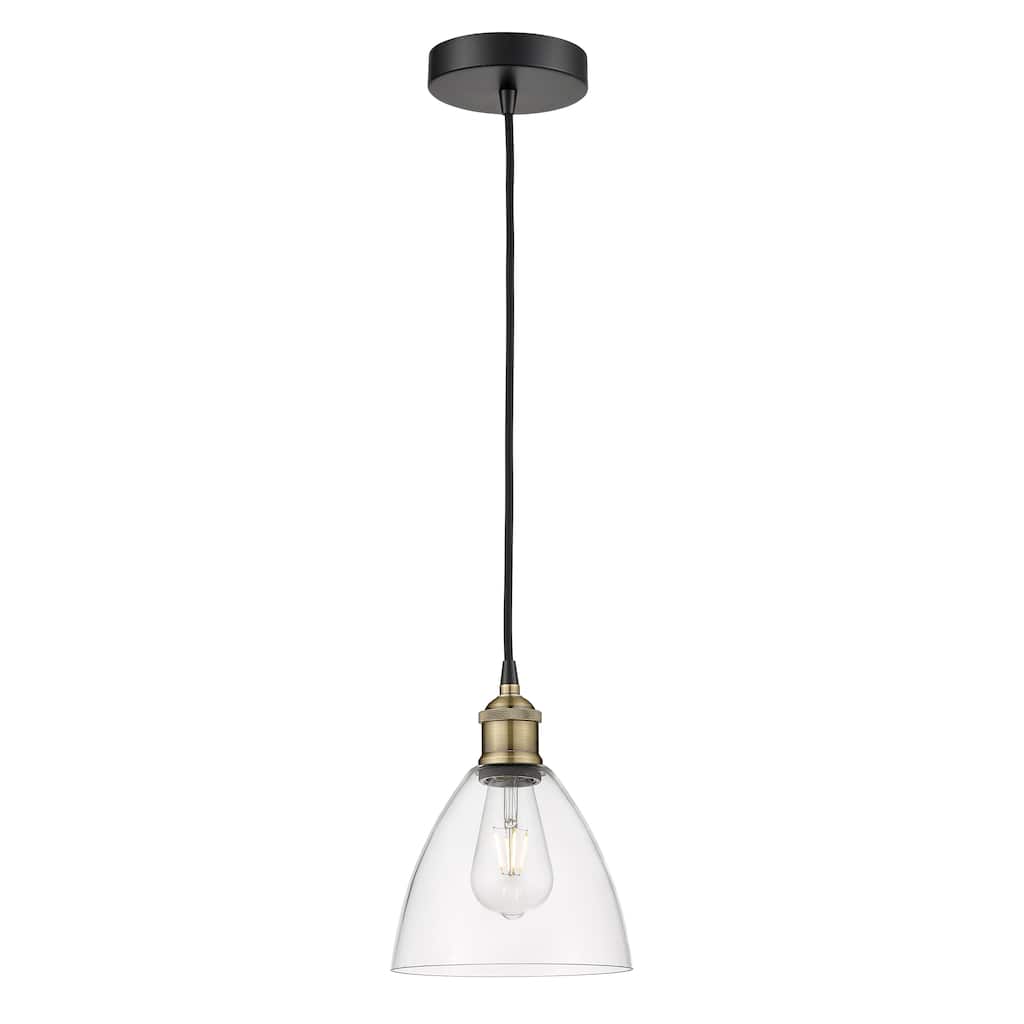 Innovations Lighting Edison Dome - 1 Light 8" Cord Hung Mini Pendant