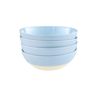 Shell Bisque Cereal Bowls- Set of 4