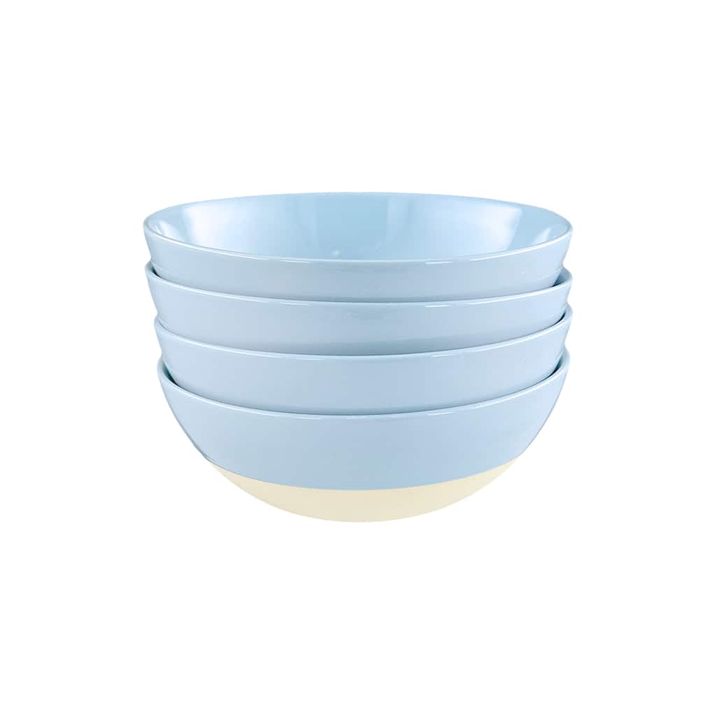 Shell Bisque Cereal Bowls- Set of 4