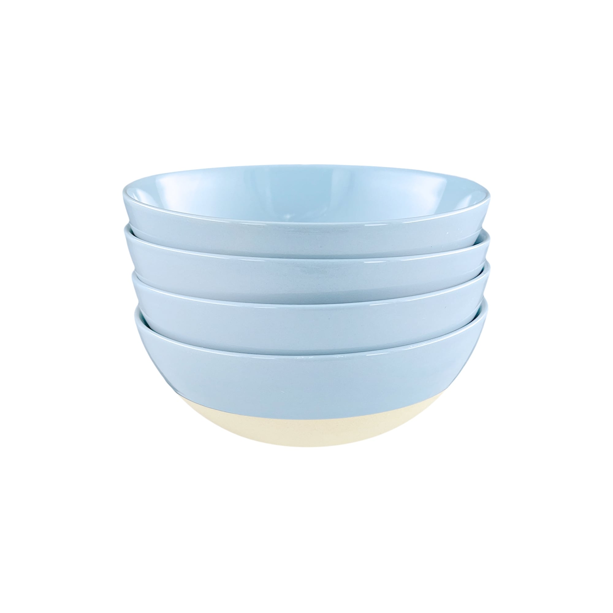 Shell Bisque Cereal Bowls- Set of 4