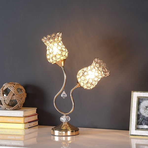 Rose gold led lamp cheap