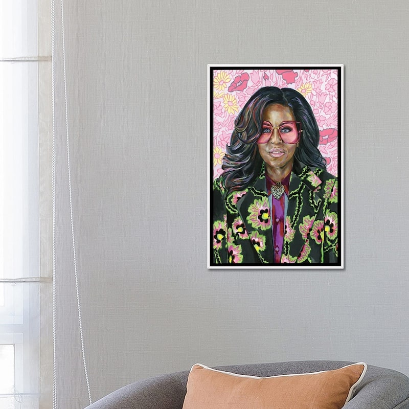 iCanvas "Michelle" by Heather Perry Framed Canvas Print