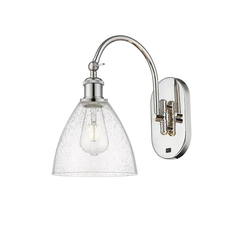 Innovations Lighting Ballston Bristol Glass - 1 Light 8" Sconce - Arm Swivels Side To Side