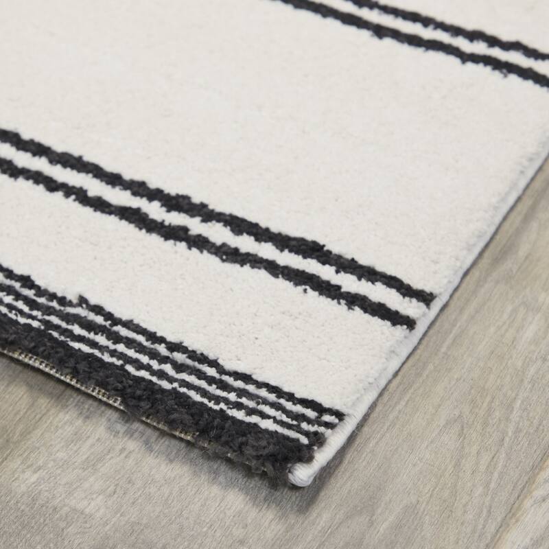 Ferrara Contemporary Stripes Area Rug
