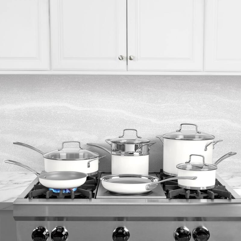 Cuisinart 11 Piece Matte White Set