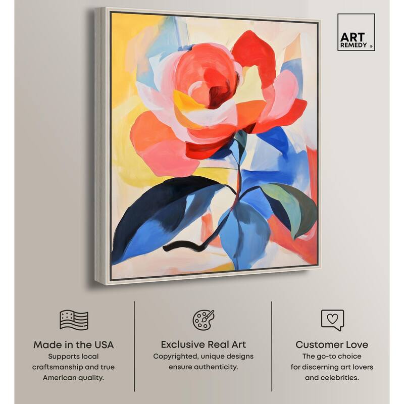 Chromatic Explosion II Canvas by Art Remedy