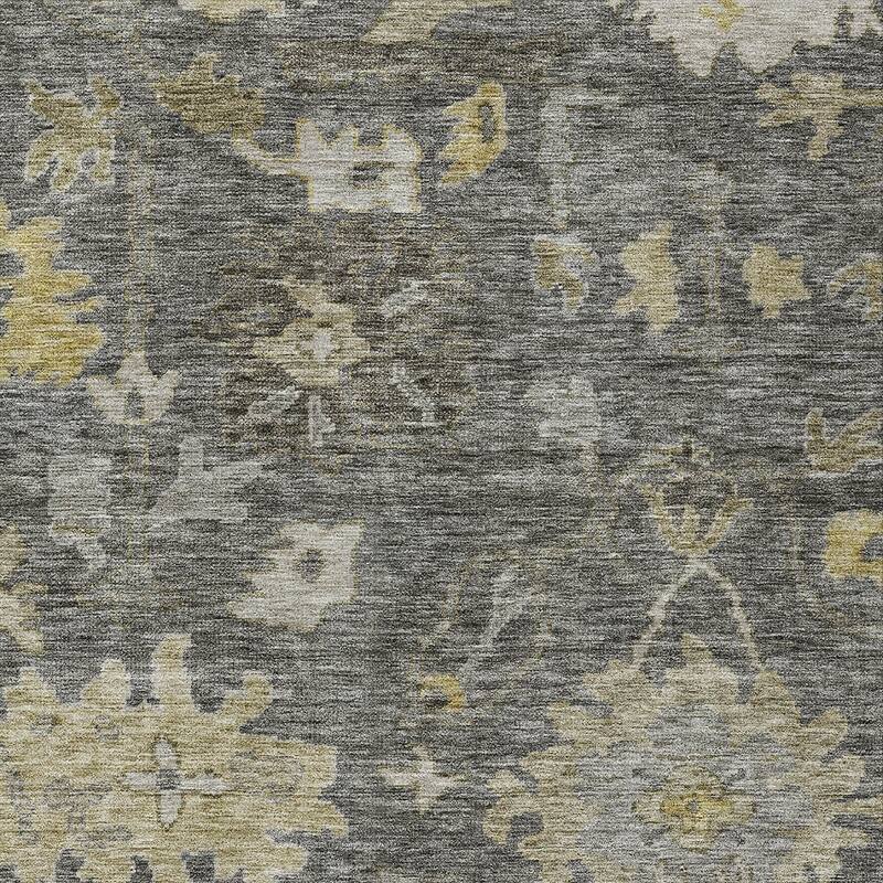 HomeRoots Floral Traditional Rectangle Outdoor Rug