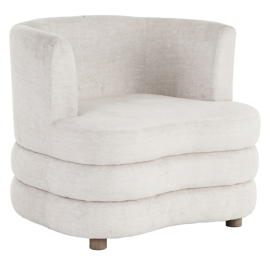 Contemporary Velvet Accent Chair