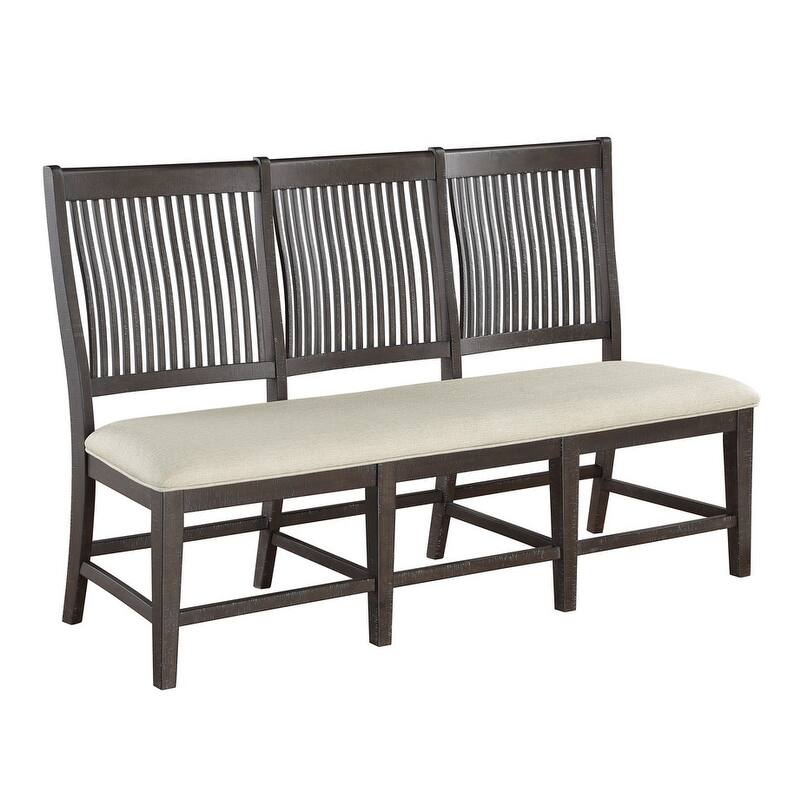 Best Quality Furniture Rustic Dining Bench - Big Bench - Brown/Beige