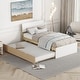 preview thumbnail 2 of 15, Bed Frame With Twin Trundle