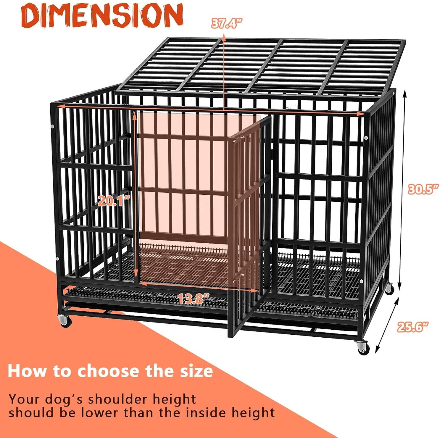 Unbreakable dog cage 2025