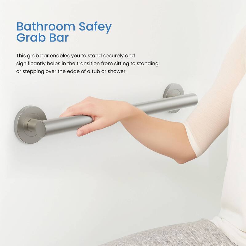 36-Inch Stainless Steel Bathroom Safety Grab Bar