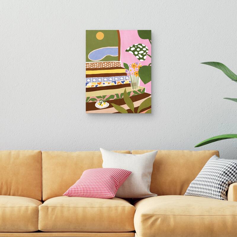 Stairs by Alja Horvat Canvas Art Print