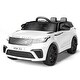 preview thumbnail 1 of 5, Ride On Car Licensed Land Rover w/Parent Remote Control White