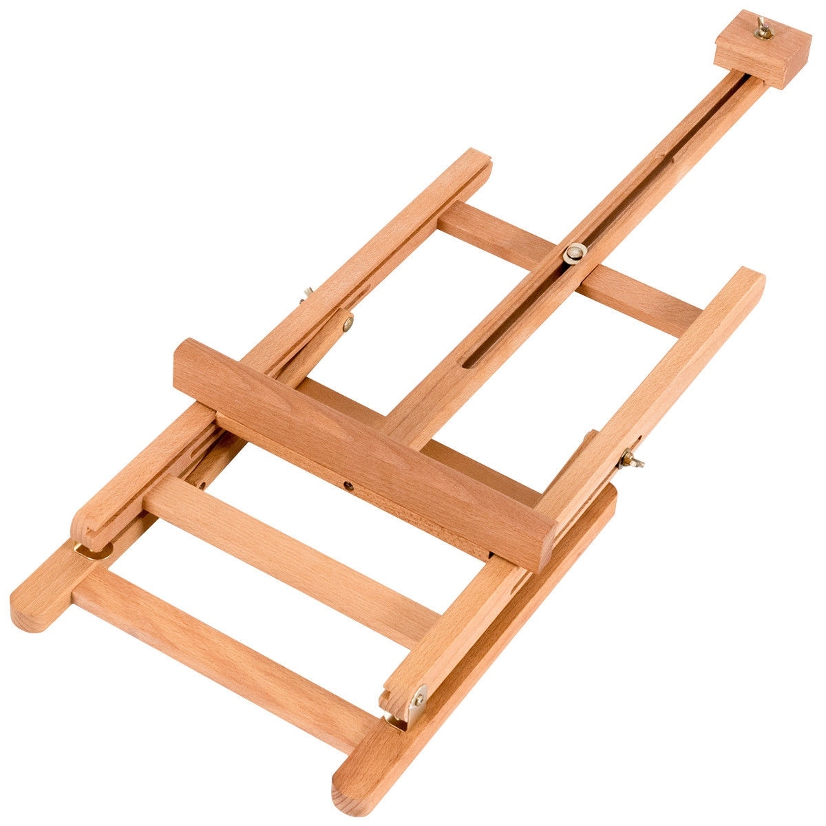 Shop Costway Portable Wood Tabletop Easel H Frame Adjustable