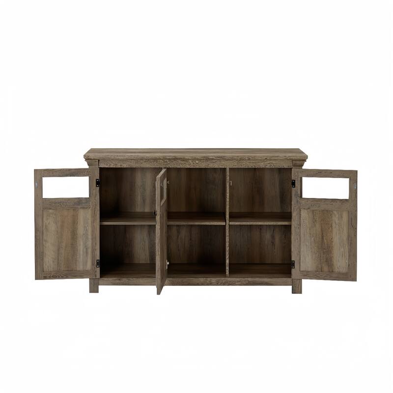 MDF 3-Doors Cabinet Buffet Sideboard