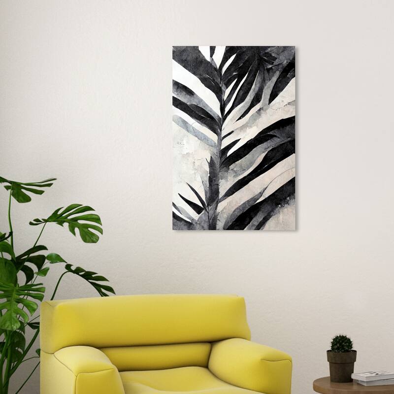Wynwood Studio Abstract Nuetral Vissage Black and Modern & Contemporary Wall Art Canvas Print - 30 x 20