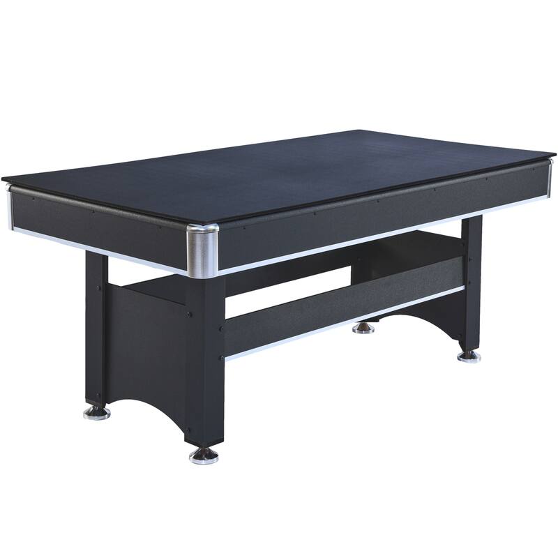 6 FT Pool Table with Table Tennis Top