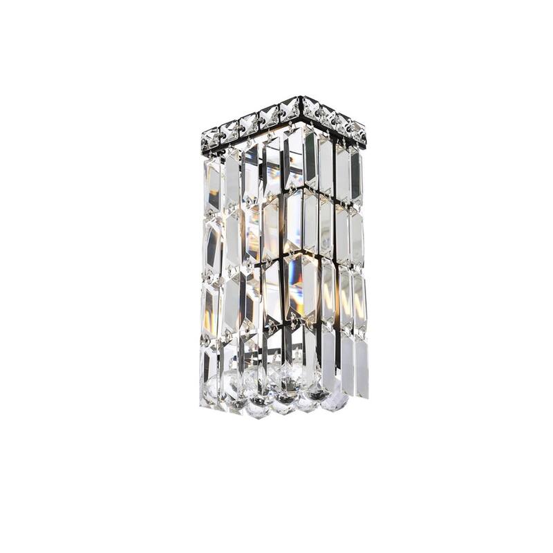 Fleur Illumination 2-light Chrome Wall Sconce