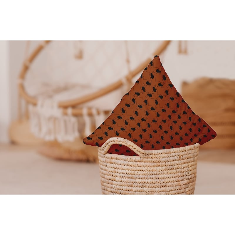 Spider Cluster Decorative Throw Pillow