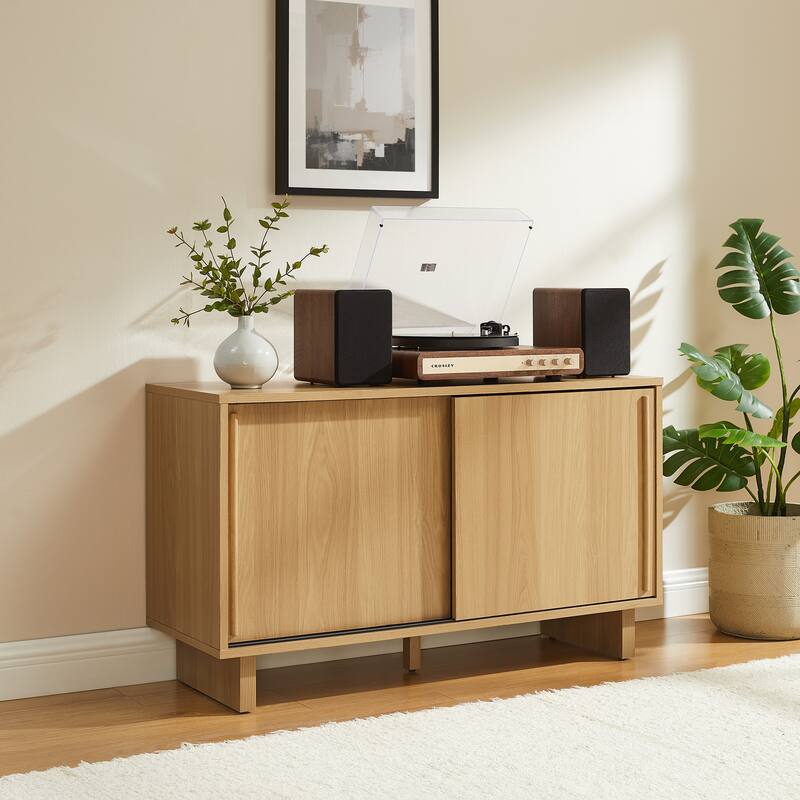 Crosley Gemma Medium Record Player Cabinet With Vinyl Storage