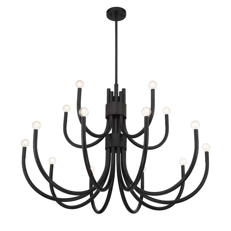 Savoy House 1-6682-15 Sorrento 15 Light 42" Wide Taper Candle Style