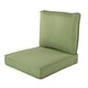 preview thumbnail 52 of 55, Haven Way Outdoor Seat & Back Cushion Set 23x26 - Sage Green