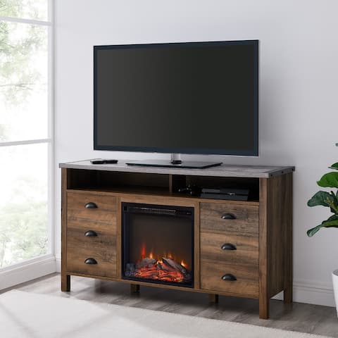 Middlebrook Designs 52-inch 2-Door Fireplace TV Console