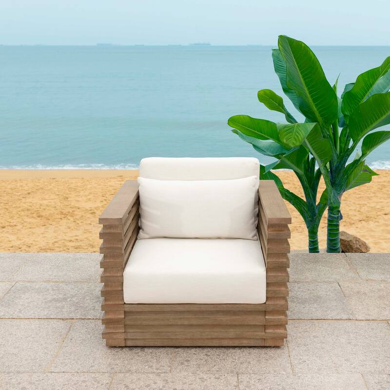 SAFAVIEH Couture Tortuga Eucalyptus Accent Chair - 32"W x 33"D x 24"H