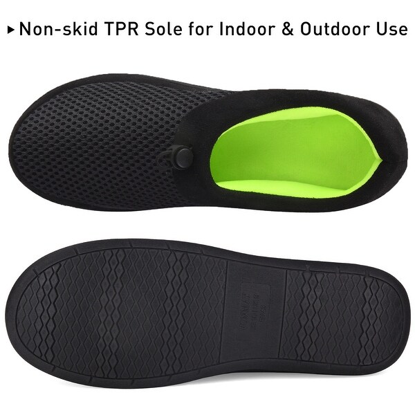 mens adjustable slippers