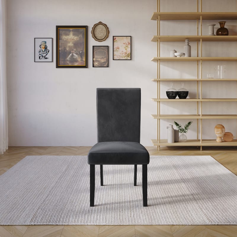 Greenville 5-pieces Dining Table and Chair - 60063- 4 Chairs only - Black
